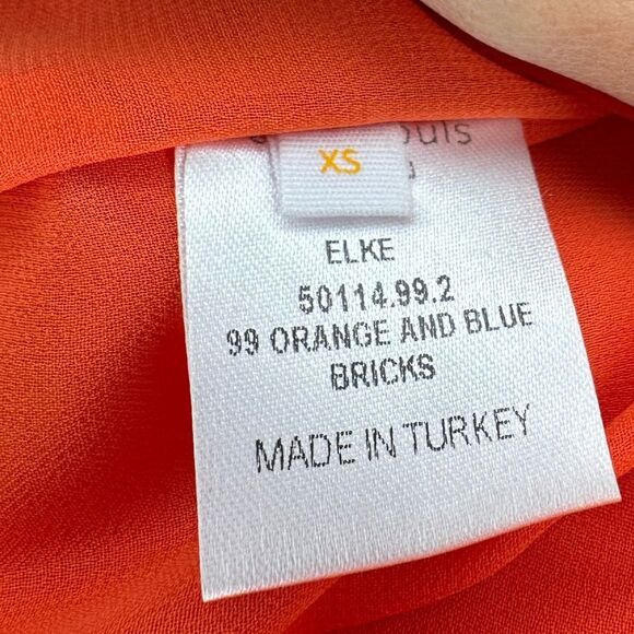 EYWASOULS MALIBU Elke Wrap-effect ruched chiffon midi dress - Picture 9 of 10